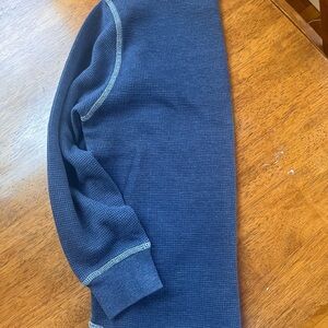 Youth Black Dog Waffle Shirt